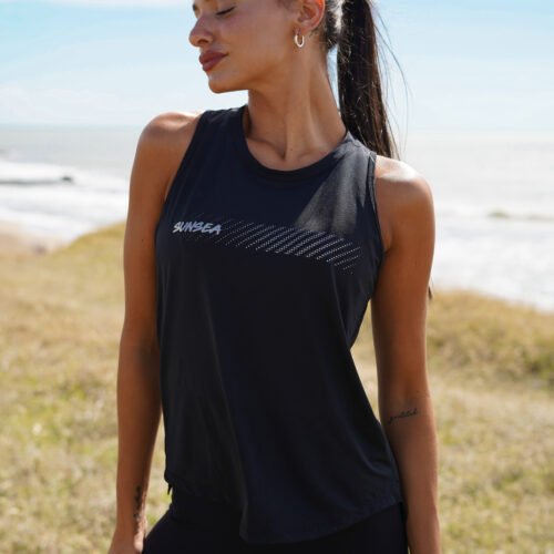 Musculosa tela deportiva