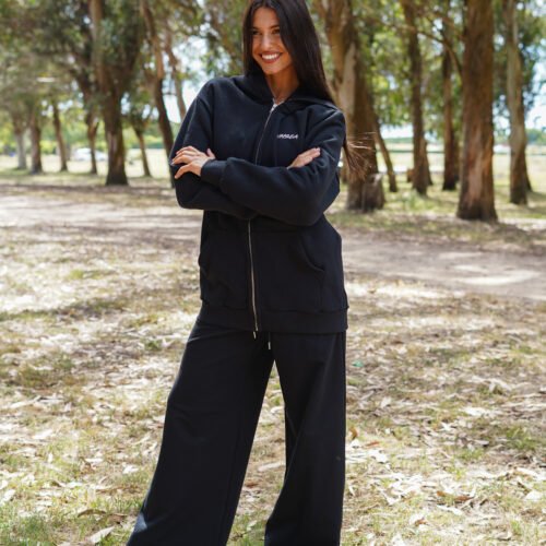 Campera clásica unisex en frisa