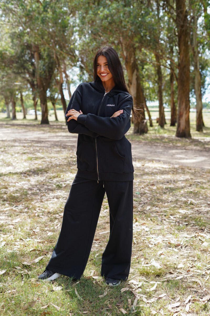 Campera clásica unisex en frisa