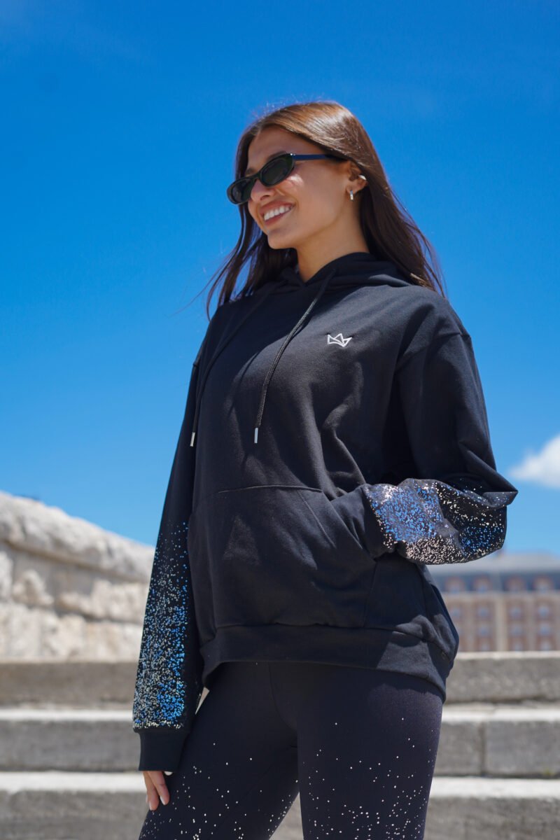 Buzo rustico oversize foil