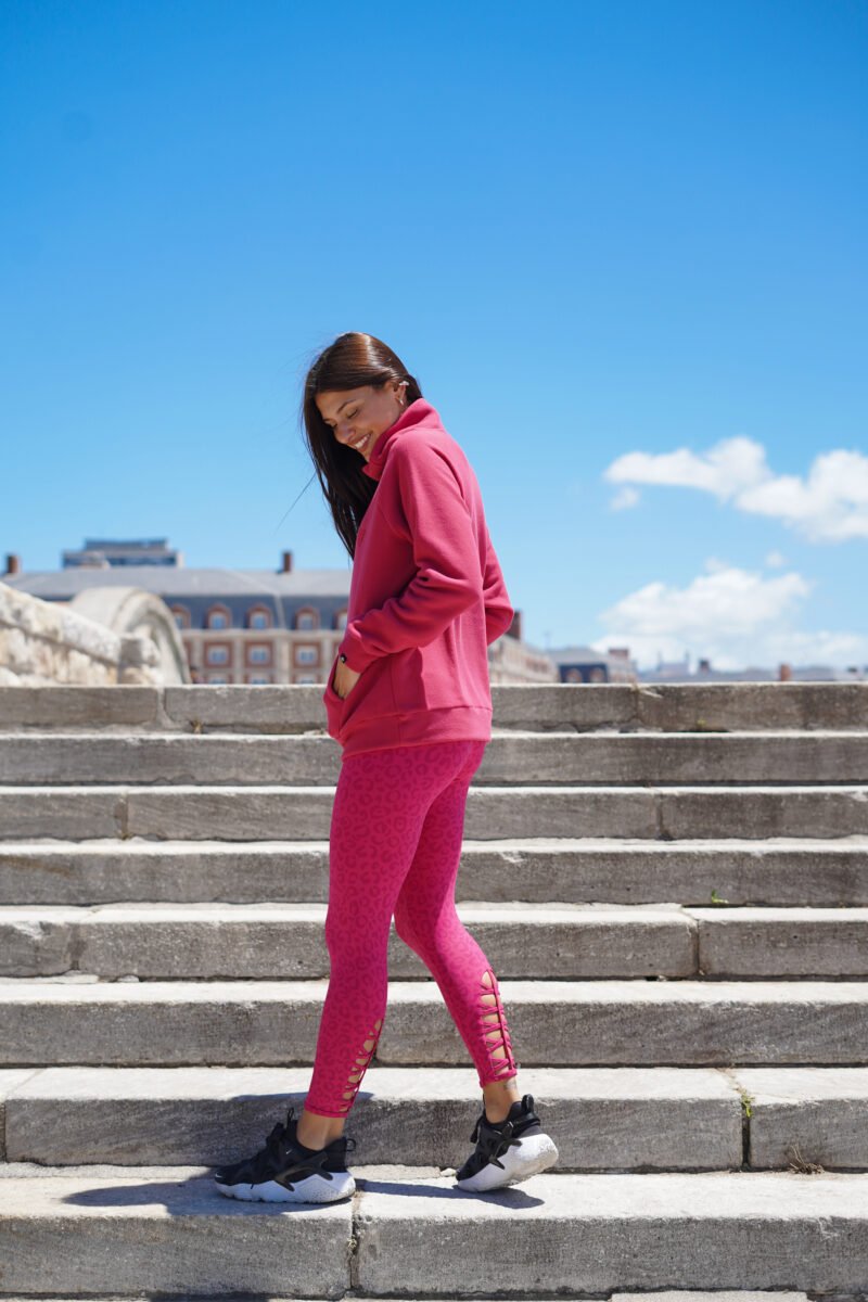 Calza larga chupín estampada - Image 3