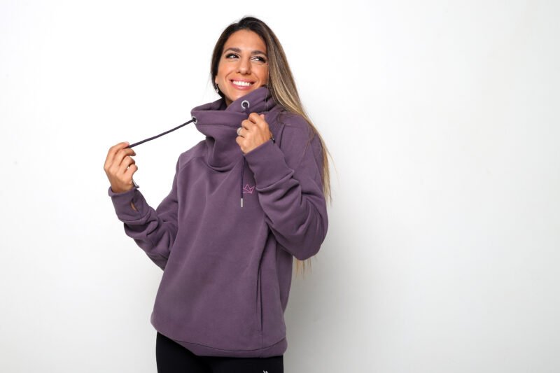 Buzo de frisa con cuello alto - Image 8